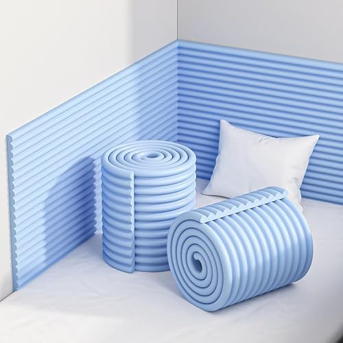 Panneaux Muraux Rembourrés Pour Chambres D'enfants Intérieure, Decoratif Coussins Muraux 3D 200 Cm,Autocollants Anti-Collision De 1,2 Cm D'épaisseur Protection Murale Pour Lits E,20cmx200cm 6pcs