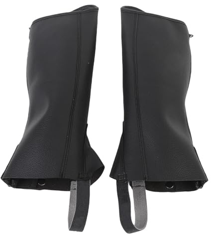 MENDUNER Ridsport Half för Barn |Mikrofiberskyddande Benskydd med Stigbygelremmar Ergonomiska Ridchaps