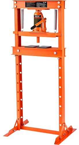 PMAGSYQ Cric a pantografo Garage Idraulico con Telaio ad H da 6/12 tonnellate con Piastre 6/12T Arancione Cric Auto Cric a Forbice
