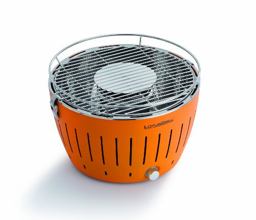 Artland Lotus Grill Portable Grill With Transport bag, Mandarin Orange, regular by Artland