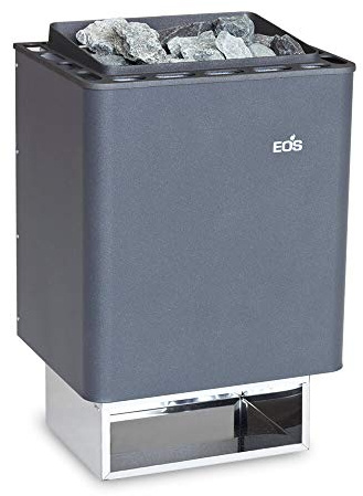 EOS 945479 EOS Sauna Forno (Wand Ausf.) Effetto perlato Antracite Thermat 4,5 KW,