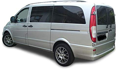 Solarplexius Auto-Sonnenschutz Scheiben-Tönung passgenau für Mercedes Vito W639 L1 Compact Bj. 2003-14 Komplettsatz Keine Folie