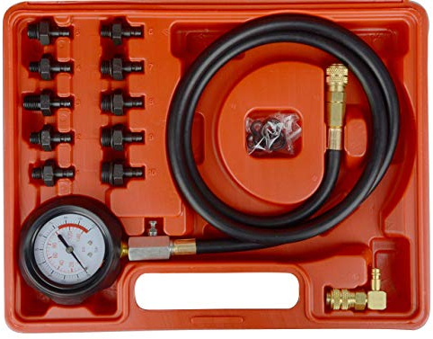 DAYUAN Öldruckprüfer Öldrucktester Set Öl-Meßgerät Öldruckmesser Werkzeug für VW Opel BMW FIAT