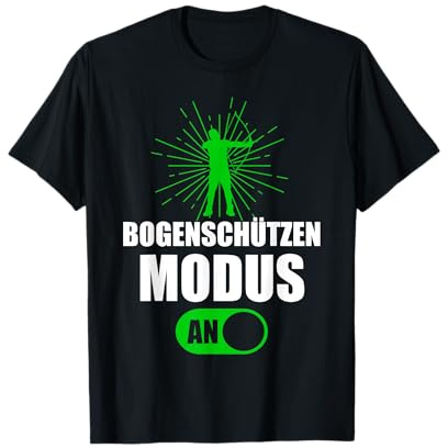 Bogensport Männer Sport Bogenschützen Pfeil Geschenk T-Shirt