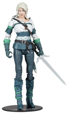 McFarlane The Witcher Actionfigur Ciri (Elder Blood) 18 cm | The Witcher Wild Hunt III Actionfigur Wave 3 - Ciri (Elder Blood)