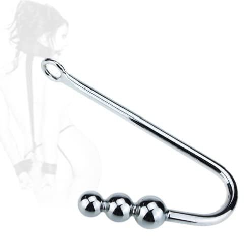 Bola de Masaje con Cuentas de Gancho de Metal de Acero Inoxidable.