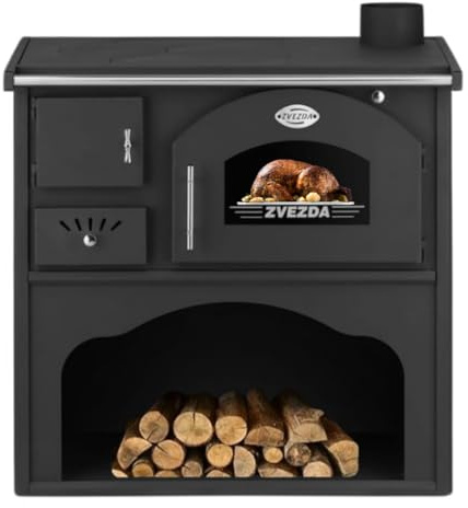 Stufa a Legna con forno BALKAN ENERGY Classic GF-right 5.7kW