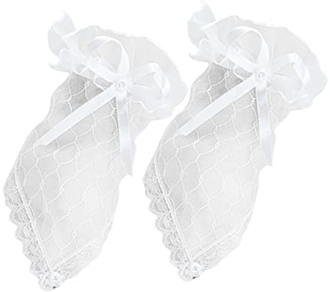CALLARON Brauthandschuhe Aus Spitze Fingerlose Handschuhe Für Damen Brautkleid-accessoires Für Hochzeit Und Party