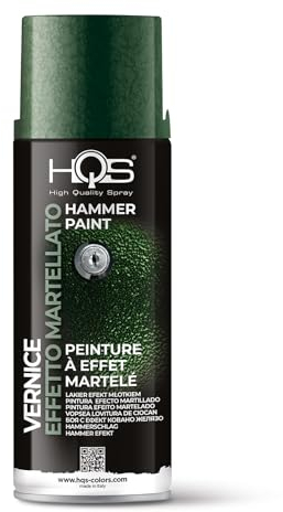 HQS Spraydose 400 ml Hammerschlageffekt (Dunkelgrün)