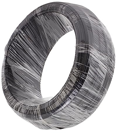 Miokycl Bonsai-Draht, Aluminiumdraht, Trainingsdraht, 500 g, schwarz, für Garten, Gartenbau (2,5 mm)