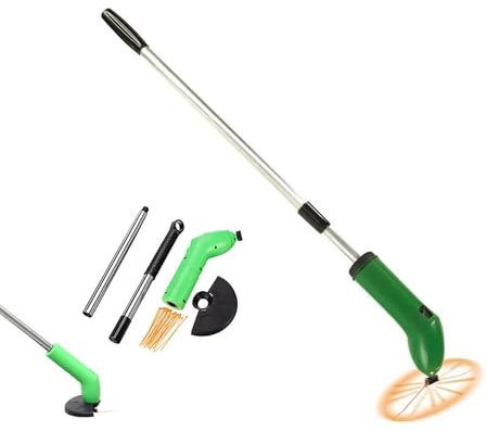 Tagliaerba a Batteria Senza Fili Estendibile fino a 76cm - Leggero, Ideale per Piccoli Giardini o Piccole erbacce Silenzioso