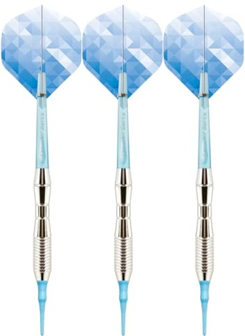 Yulokdwi Bar Darts, Gradient Color Soft Darts Professional Set, Colorful Dart Soft Tip Darts, Unique Colorful Darts Flights, Soft-Tipped Darts for Party, Friends