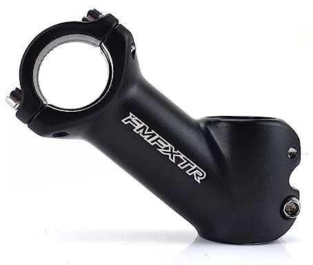 Bike Stem 31.8mm 45 Degree 90mm FOMTOR Bicycle Handlebar Stem Riser MTB Stem Suitable for Mountain Bike Road Bike BMX MTB (31.8 x 90mm)