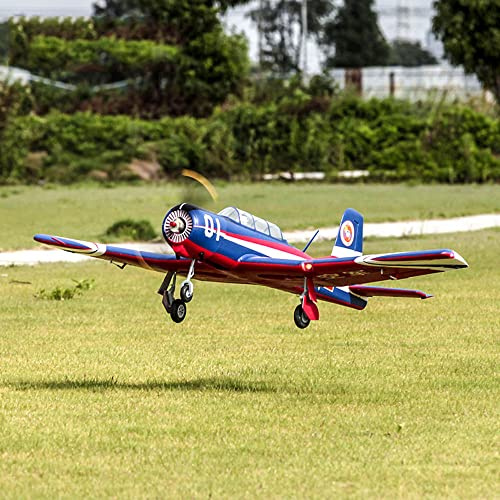 UJIKHSD Rc Plane 6 Channel Remote Control Airplane 1200mm (47.2) Wingspan With Flaps And LED Lights, Show Aircraft Rc Planes For Adults RTF