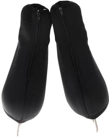Teksome Fundas para Botas de Patines de Ruedas,Fundas para Botas de Patines artísticos | Fundas para Patines de Hielo Transpirables con Cremallera,Fundas Suaves para Patines, Accesorios de Patinaje