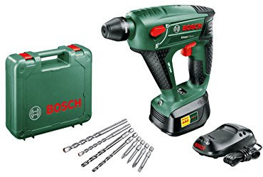 Bosch Martello Elettropneumatico con Batteria al Litio UNEO Maxx