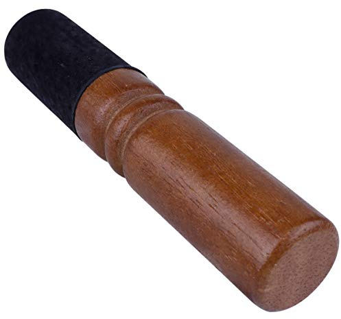 EXCEART Handgefertigter Leder-Klangschalenstab Aus Nepal – Ergonomischer SchläGer FüR Meditation, Yoga Und Klangtherapie