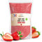 GREENDOSO® Zucchero per Zucchero Filato 500 Gr Fragola per macchina - Aromi e Colori Naturali