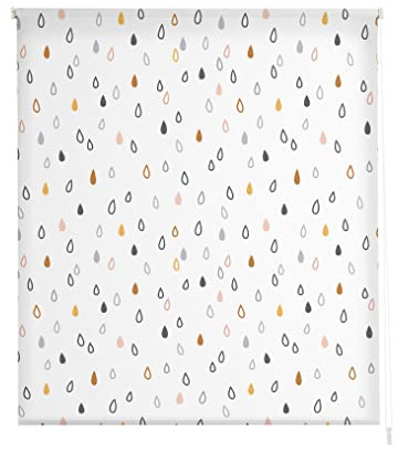 Estoralis Texturas | Estor Enrollable Diseño Moderno | Translúcido Estampado Digital | Modelo T-4071 | 130 x 180 cm (Ancho/Alto) Tamaño Tela 127 x 175 cm | Estores para Ventanas y Puertas