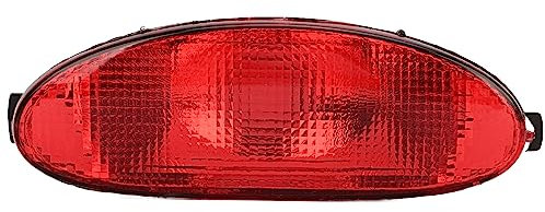 Aramox Anti Brouillard Arrière 206 Feu Antibrouillard Arrière pour Voitures, 6351K5 adapté pour 206 206 Hayon, Feu Antibrouillard Arrière de Voiture ABS sans Ampoule, avec Haute Résistance