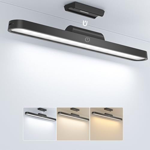 Under Cabinet Wireless LED Lights - Dimmable, Rechargeable (USB-C), 6000K, Multi-Use for Kitchen, Cupboard, Wardrobe, Stair and Mirror