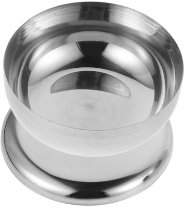 POPETPOP Ciotola in Acciaio Inossidabile Con Per Servire Zuppe e Piatti Piccoli Resistente Al Calore e