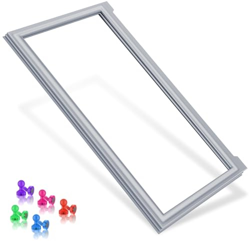 UPGRADED W10830055 Refrigerator Door Gasket Compatible with Whirlpool Maytag kitchenaid Kenmore Refrigerator Door Seal WRF555SDFZ W10163991 Door Gasket, Fridge Seal Refrigerator Gasket Replacement