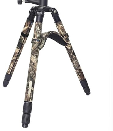 Rolanpro No Axis Tripod Shoulder Pads Shielding Sleeve Case Shoulder Pads Tripod Pretection Cover for RRS TVC-45-#9 Grass camo Waterproof