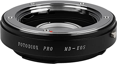 Fotodiox Lens Mount Adapter - Minolta MD, MC Rokkor Lens to Canon EOS Camera Adapter, for Canon EOS 1d,1ds,Mark II, III, IV 5D, 5D Mark II, 7D, 10D, 20D, 30D, 40D, 50D, 60D, Rebel xt, xti, xs, xsi, t1i, t2i, 300D, 350D, 400D, 450D, 500D, 550D, 1000D