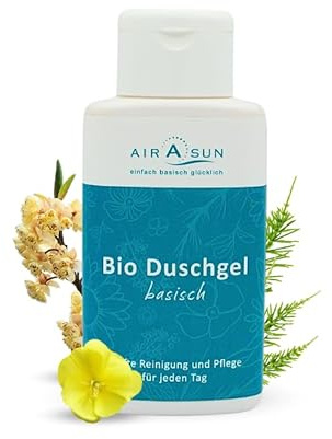 Duschgel bio basisch ohne Glycerin, ohne Sulfate, ohne Emulgator, ohne Silikon, ohne Konservierungsstoffe 200 ml