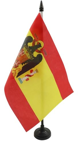 AZ FLAG Bordsflagga Spanien under Franco 1945-1977 21x14 cm Plastfot