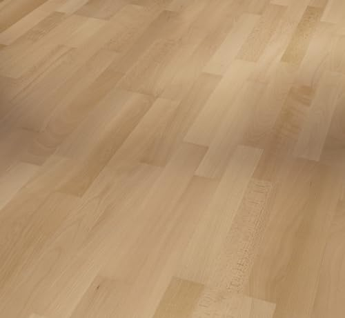Parador Parkett Basic 11-5 Natur Buche lackversiegelt matt Schiffsboden 3-Stab Ohne Fase