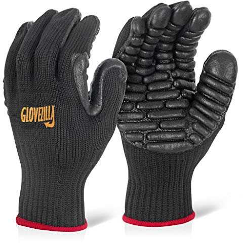 GLOVEZILLA ANTI VIBRATION GLOVE LARGE