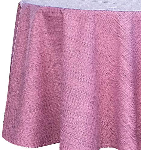 heimtexland ® Nappe de table ronde chinée - 145 - Lilas - Type 645