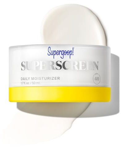 Supergoop! Superscreen - 1.7 fl oz - SPF 40 PA+++ Hydrating Daily Moisturizer Sunscreen - Protection from UV Rays + Helps Filter Pollution & Blue Light