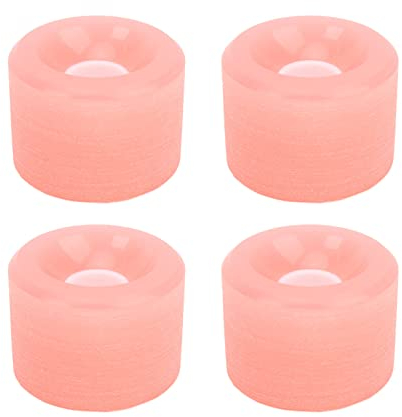 Alomejor Skateboard Wheels PU Fast Stable Longboard Cruiser Wheels Longboard Skateboard Ersatzradsatz für Ramp Asphalt Road(Rosa)
