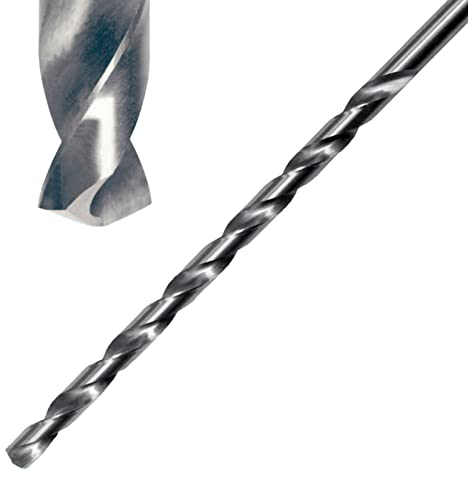 HSS-G Spiralbohrer Ø 2-13 mm DIN1869 Extra Lang, Überlange Bohrer, Metallbohrer, Durchmesser: 12,0 mm; Gesamtlänge: 295 mm
