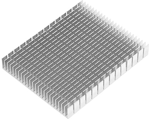 Yctze Kühlkörper, Aluminium Kühlkörper, 150 x 120 x 20 mm, für CPU, Verstärker, Leiterplatten