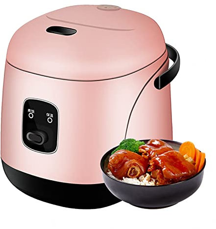 Rice Cooker, Rice Cooker and Steamer 1.2L Multi Cooker Electric Portable Multifunctional Rice Cooker Food Steamer Cooks Rice, Meat, Curry and Porridge Dishes