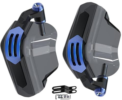 Motorrad-Lenker-Windschutz | Hochfester Motorrad-Handbremsschutz, Motorrad-Lenkerschutz, Griff-Windabweiser, stabiler Motorrad-Handschutz für die meisten Motorräder