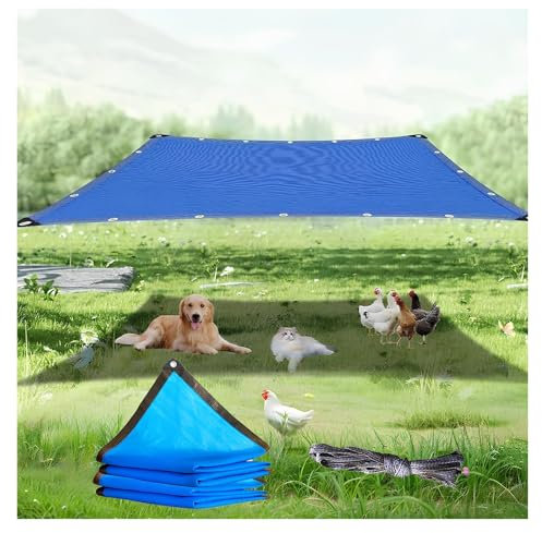 WZWZEN Protección Solar + Refrigeración, Red Parasol Exterior - Balcón, Coche, Flores, Piscina, Restaurante - 95% De Protección Solar, Engrosada Y Encriptada, Antienvejecimiento(2x4.0m/6.6x13.2ft)