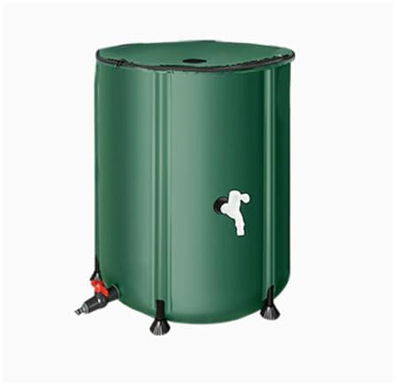 Barile pieghevole per pioggia, serbatoio portatile per acqua, sistema di raccolta dell'acqua piovana pieghevole in PVC, per giardino e prato