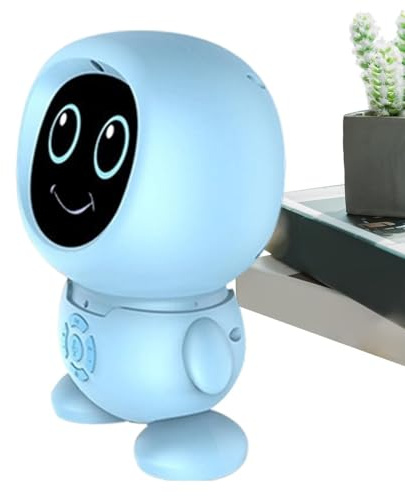 Robot Interactivo para Niños Máquina de aprendizaje portátil inteligente | Robot Parlante para niños, adultos y mayores, en casa, escuela, celebraciones