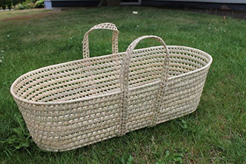 Mosesbag Babytasche geflochten
