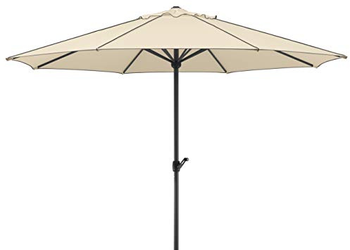 Schneider Sonnenschirm Adria, natur, 350 cm rund, 685-02, Gestell Alu/Stahl, Bespannung Polyester, 7.9 kg