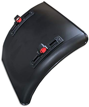 Kotflügel Viertelschal 450 x 800 mm mit Befestigung, Halter LKW Anhänger NFZ Trecker