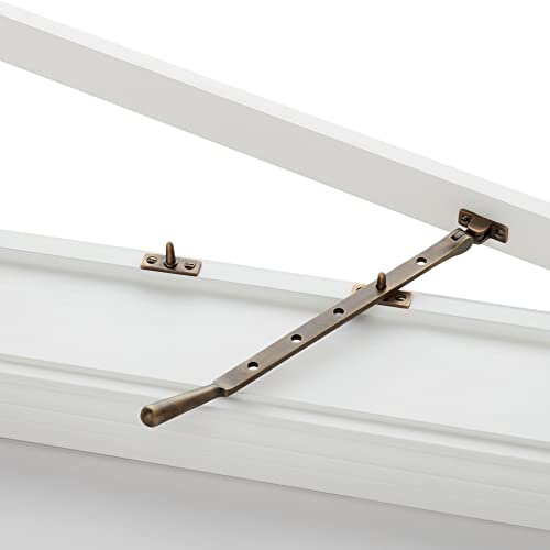 Signature Hardware 473660 12 Casement Window Stay - Brass