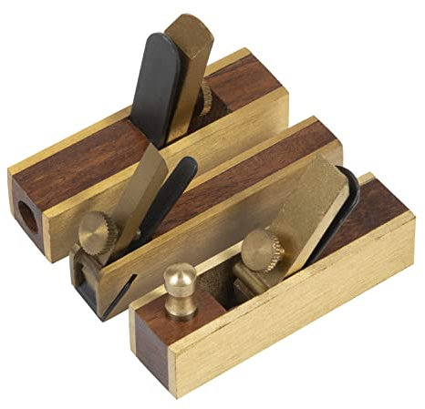 Sealey Mini Brass Plane Set 3pc - MBP03