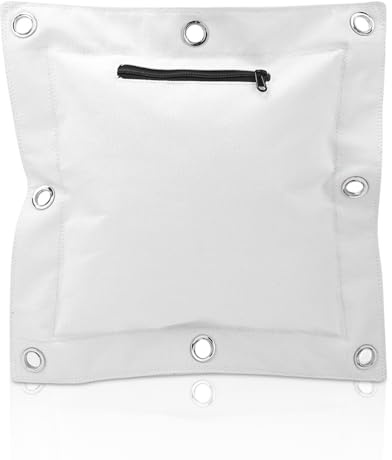 Wing Chun Schlagpolster, Wandhängender Canvas Boxsack Target mit Reißverschluss, Chinesische Kung Fu Training Schlagkissen für Boxen Muay Thai Sanda Makiwara(Large)