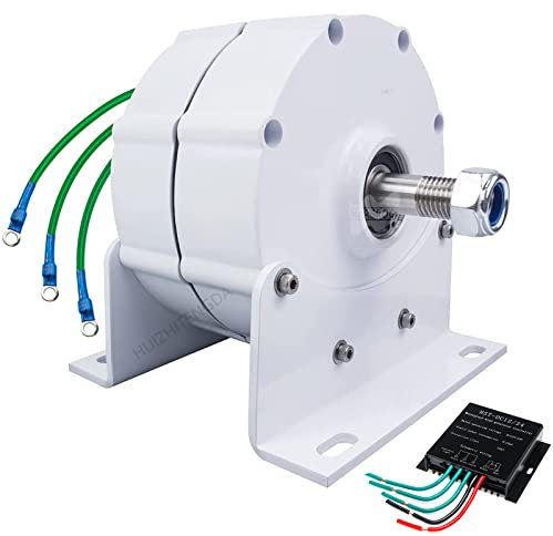 HUIZHITENGDA 5000W Dreiphasen -Generator Permanentmagnetgenerator, elektrische 3 -Phase -Wechselstrom -Lichtmaschinen -Elektrik für vertikale oder horizontale Windgenerator (48 V),48v